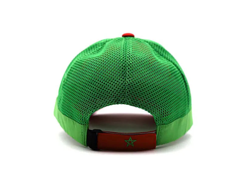 Casquette JLC Lures Maroc rouge-vert