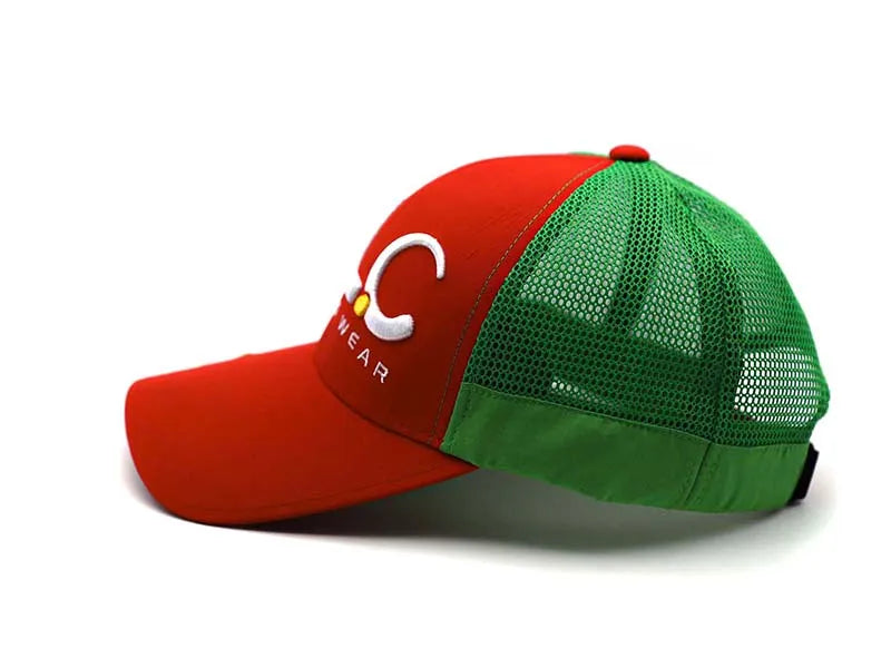 Casquette JLC Lures Maroc rouge-vert