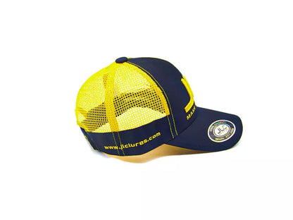Casquette JLC jaune-noir