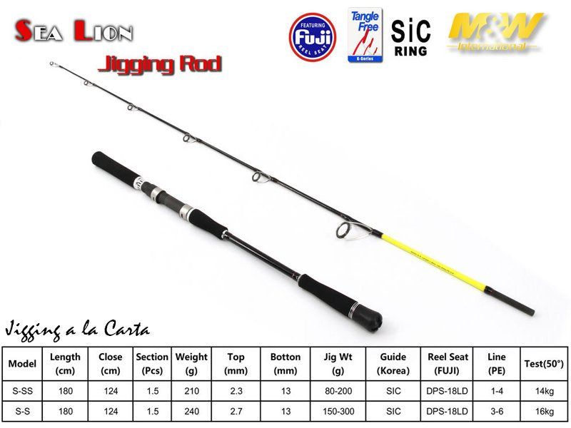 Canne à pêche M&W Sea Lion